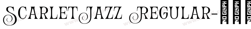 ScarletJazz Regular字体转换 ScarletJazz Regular字体转换